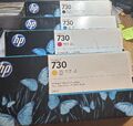 Original HP 730 4er Set 300ml Designjet T1600 T1700 T2600 P2V71A Ablaufdatum 2022