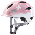 Uvex Oyo style Kinderhelm Fahrradhelm butterfly pink 45-50 cm