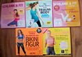 5x Fitness DVD - Pilates, Latin-Dance, Faszien-Yoga, Workout