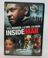 Inside Man - DVD Film / Denzel Washington / Jodie Foster / Clive Owen ✅