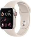 APPLE Watch SE 2022 GPS + Cell 40 mm Alu Sportband Polarstern MNPH3FD/A B-WARE