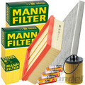 MANN FILTER INSPEKTIONSPAKET passend für OPEL CORSA D 1.0 60+65 PS MC A10XEP