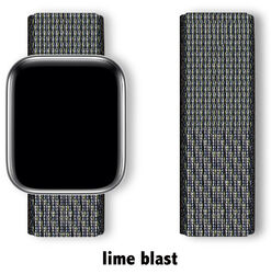 Nylon Loop Ersatz Armband für Iwatch Apple Watch 38-49 Series 10 9 8 7 6 SE 5-1🔥 WOW-ANGEBOT🔥80 FARBEN🔥TOP QUALITÄT -DEUT-HÄNDLER