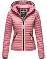 Navahoo Damen Jacke Steppjacke Übergangsjacke gesteppt Frühling Kapuze NEU B811