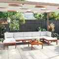 Garten Lounge Set Gartenmöbel Sofa Garnitur Sitzgruppe Massivholz Akazie vidaXL