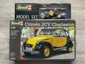 REVELL, Modellbausatz CITROEN 2cv mit Lackierung zum Zusammenbauen, 1/24