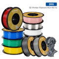 【4 Kaufen 3 Bezahlen】Kingroon PLA PETG SILK 1.75 3D Drucker Filament Schwarz 1KG