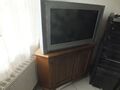 Wohnzimmer Massiv Holz Fernsehschrank TV Regal Fernsehtisch Kernbuche Cognac TOP