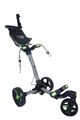 Axglo V2 Golf Push Trolley, Schiebetrolley in der Farbe Grau, Grün