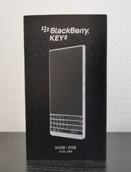 BlackBerry KEY2 Silver 6GB + 64GB DUAL-SIM BBF100-8 - Neuwertig