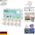 Eofiti GU5.3 MR16 LED Kaltweiss 10er MR16 Led 12V GU5.3 6000K 6W Ersatz für 5...