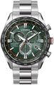 Citizen Funkchronograph Herren Armbanduhr CB5946-82X Solar Titan Herrenuhr