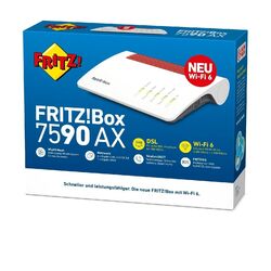 AVM FRITZ!Box 7590 AX V2 WiFi 6 WLAN Router / Dual-Band (20002998) *NEU&OVP* 🔝