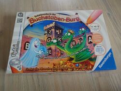 Tiptoy Schatzsucher in der Buchstaben-Burg Brettspiel Vollständig ohne Stieft