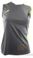 Joma Damen Tank Top Sporttop Fitnesstop ohne Arm Gr. S Grau-Gelb Campus Neu