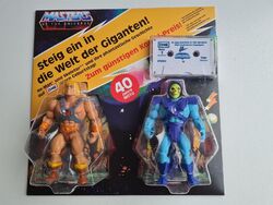 Masters of the Universe MOTU Origins Los Amigos 2 Pack Exclusive He-Man Skeletor