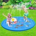 Splash Pad 170cm Sprinkler Kinder Matte Wasserspielmatte Garten Sommer Spielzeug