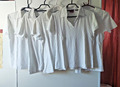 Berufsbekleidung Kleiderpaket T-Shirt  Pflege Medizin Damen Weiß M/L