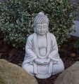 Buddha betend (S101153) Gartenfigur Skulptur Statue Steinguss Betonguss 34 cm