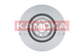 Kamoka 1033008 Bremsscheibe vorne für AUDI SKODA VW