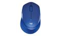 Logitech M330 Silent Plus Wireless Maus (kabellos, blau)