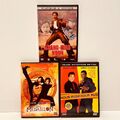 3 x DVD Jackie Chan - Das Medaillon + Shang-High Noon + Rush Hour - GUT