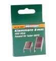 BRÜDER MANNESMANN Tackerklammern 8 x 12 mm 1.000 Stück