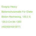 Ecogrip Heavy Bodenschutzmatte Für Glatte Böden Rechteckig, 130,0 X 120,0 Cm 84-