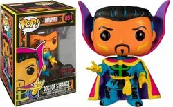 Funko Pop Doctor Strange 651 Black Light Glow In Dark Special ED Marvel Figur