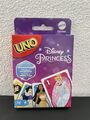 UNO Disney Princess Kartenspiel Mattel 2-10 Spieler Familie Spiel 112 Karten NEU