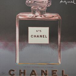 1980er Andy Warhol signierte Limited Edition Lithographie - Chanel