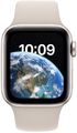 Apple Watch SE 2022 GPS+LTE 40mm Aluminium Starlight Sportband - Neuwertig