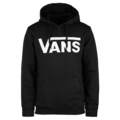 Vans Classic PO Logo Hoodie black-white - Kapuzenpullover mit Print Aufdruck