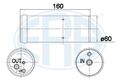 ERA Trockner Klimaanlage 668002 für VW GOLF 4 1J1 BORA 1 1J2 Variant 1J5 1J6 NEW