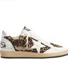 Golden Goose Damen Ball Star Leopard Low-Top Sneakers Leopard Gr. 40 NEU