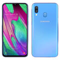 Samsung Galaxy A40 4G blau 64 GB dual sim ziemlich guter Zustand