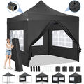 Pavillon 3x3/3x4,5m Faltpavillon Wasserdicht Partyzelt Gartenzelt UV Schutz 50+