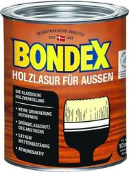 Bondex Holzlasur für Außen 750 ml rio palisander Lasur Holz Holzschutz Schutz