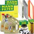 MANN INSPEKTIONSPAKET+CASTROL 5W-30 ÖL passend für MERCEDES VITO W447+MARCO POLO