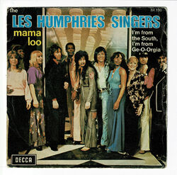 The Les Humphries Singers Vinyl 45 Runden 7 " Mama Loo I'M From The South -decca