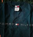 Tommy Hilfiger Made in USA blau Retro Vintage old school Shirt Herren M