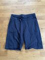 Shorts Herren Bermuda L Sweat Dunkelblau Navy Blau