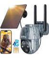 XTU Wildtierkamera 4G LTE , 360 Grad, Nachtsicht, Solar