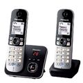 Panasonic KX-TG6822GB Duo DECT Schnurlostelefon schwarz NEU