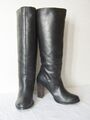 "AKIRA" Gr.39 Stiefeletten/Stiefel Leder schwarz; TOP-Zustand!!!