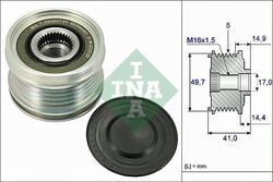 Freilauf Generator INA 535010110 für Mercedes Mitsubishi Smart W169 1998-08