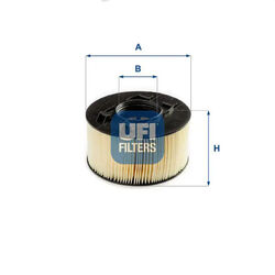 Luftfilter Filtereinsatz 27.394.00 UFI für BMW 3 3 Compact 3 Coupe 3 Cabriolet