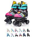 Rollschuhe Kinderrollschuhe Rollerskates 27-42 Retro Skate für Jugend LED Kinder