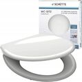 NA6 Schütte 82300 WC-Sitz White Duroplast mit Absenkautomatik - Weiss