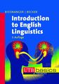 Introduction to English Linguistics (UTB M) von Becker, Annette